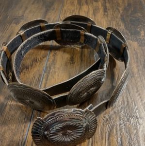 Vintage Native American Concho Belt